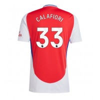 Arsenal Riccardo Calafiori #33 Kotipaita 2024-25 Lyhythihainen